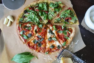 vegetable pizza